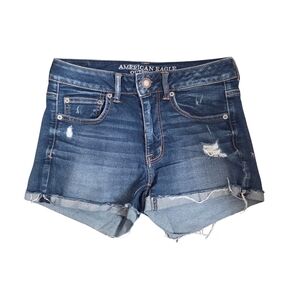 American Eagle Outfitters Ripped Denim Shorts